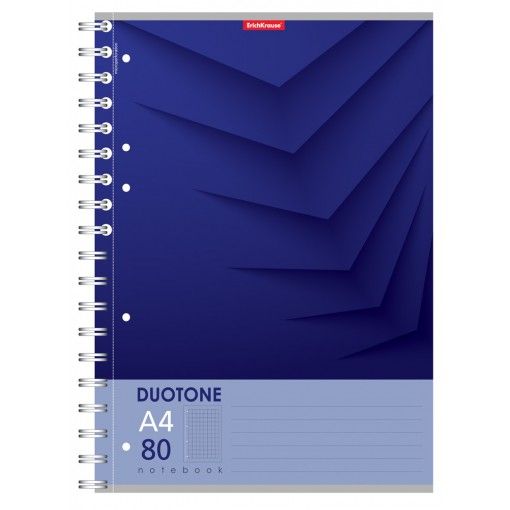 DUOTONE NEXT SPIRAL BOND NOTE BOOK A4 (220 X 297 MM, 80 SHEETS)