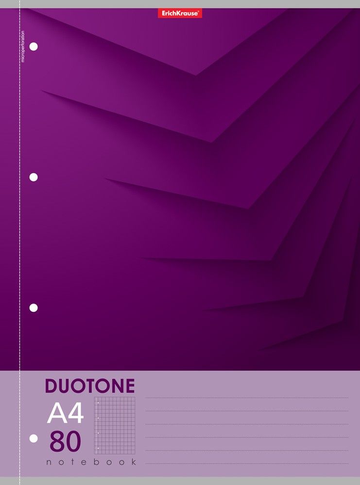 DUOTONE NEXT SPIRAL BOND NOTE BOOK A4 (220 X 297 MM, 80 SHEETS)
