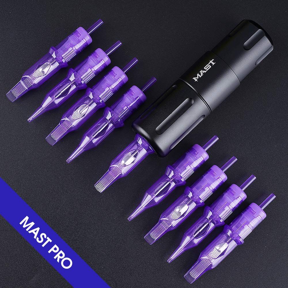 Mast Tattoo Kit Rotary Tattoo Machine Tattoo Pen Power Supply Foot Pedal Tattoo Needles With Box