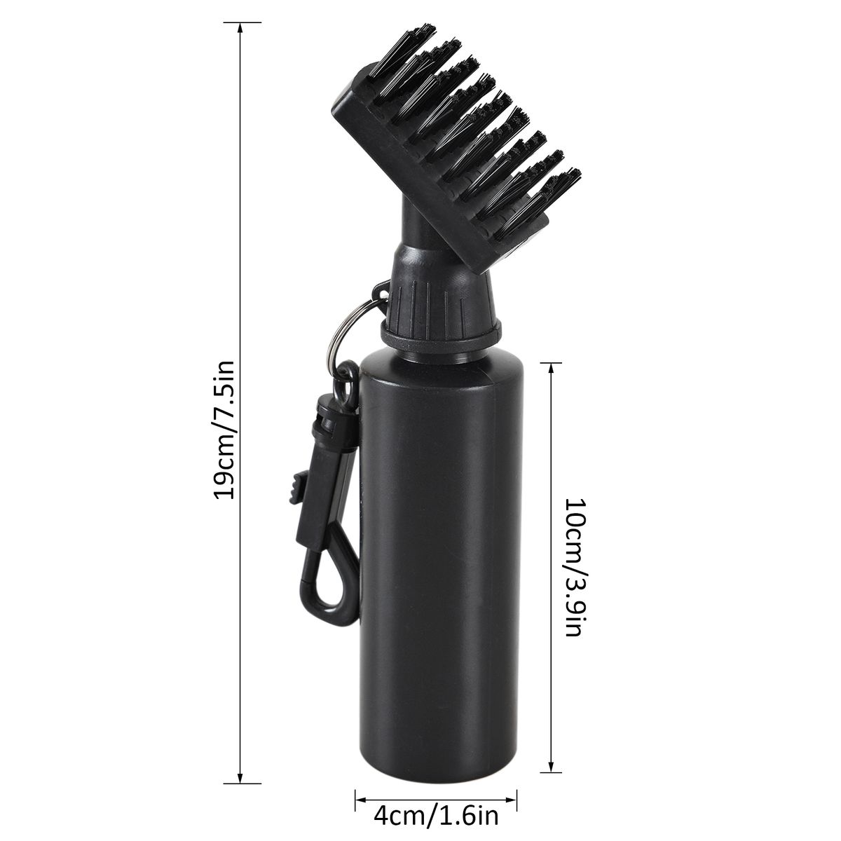 Golf Brush With Clip Golf Water Dispenser Cleaner Groove