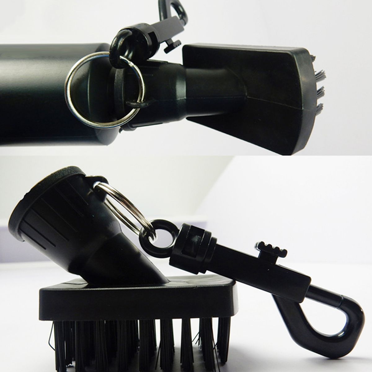 Golf Brush With Clip Golf Water Dispenser Cleaner Groove