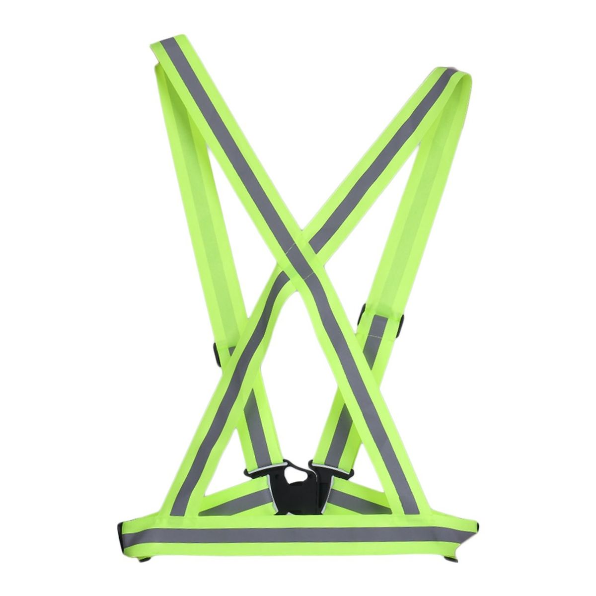 OR Traffic Night Work Security Running Cycling Safety Reflective Vest Jacket-green