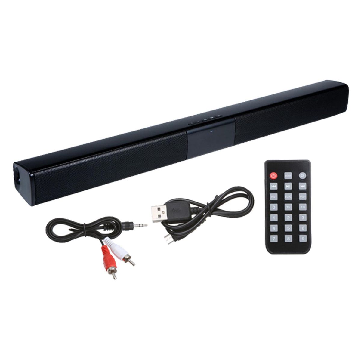 Subwoofer Soundbar TV Sound Bar Wired Wireless Bluetooth Enhanced Bass