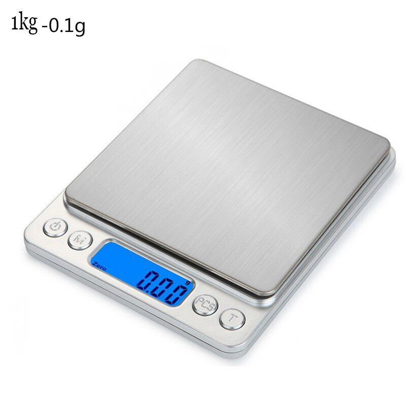 0.01 0.1g Precision LCD Digital Scales 500g 1 2 3kg Mini