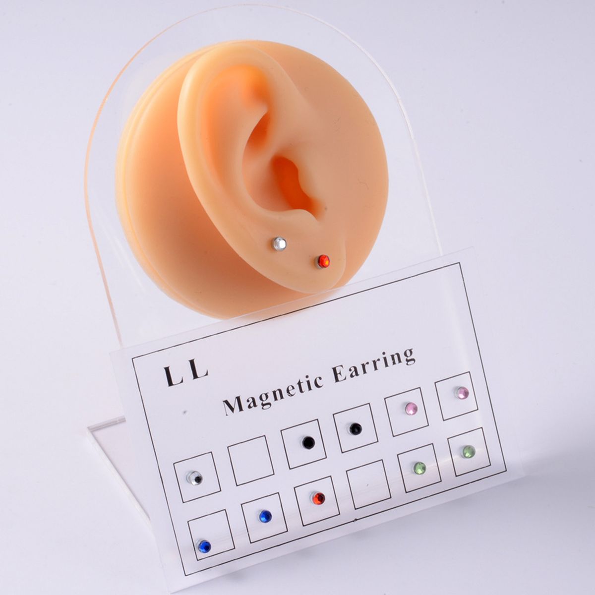 12Pcs/Set Magnetic Stud All Match Smooth Surface-Multicolor