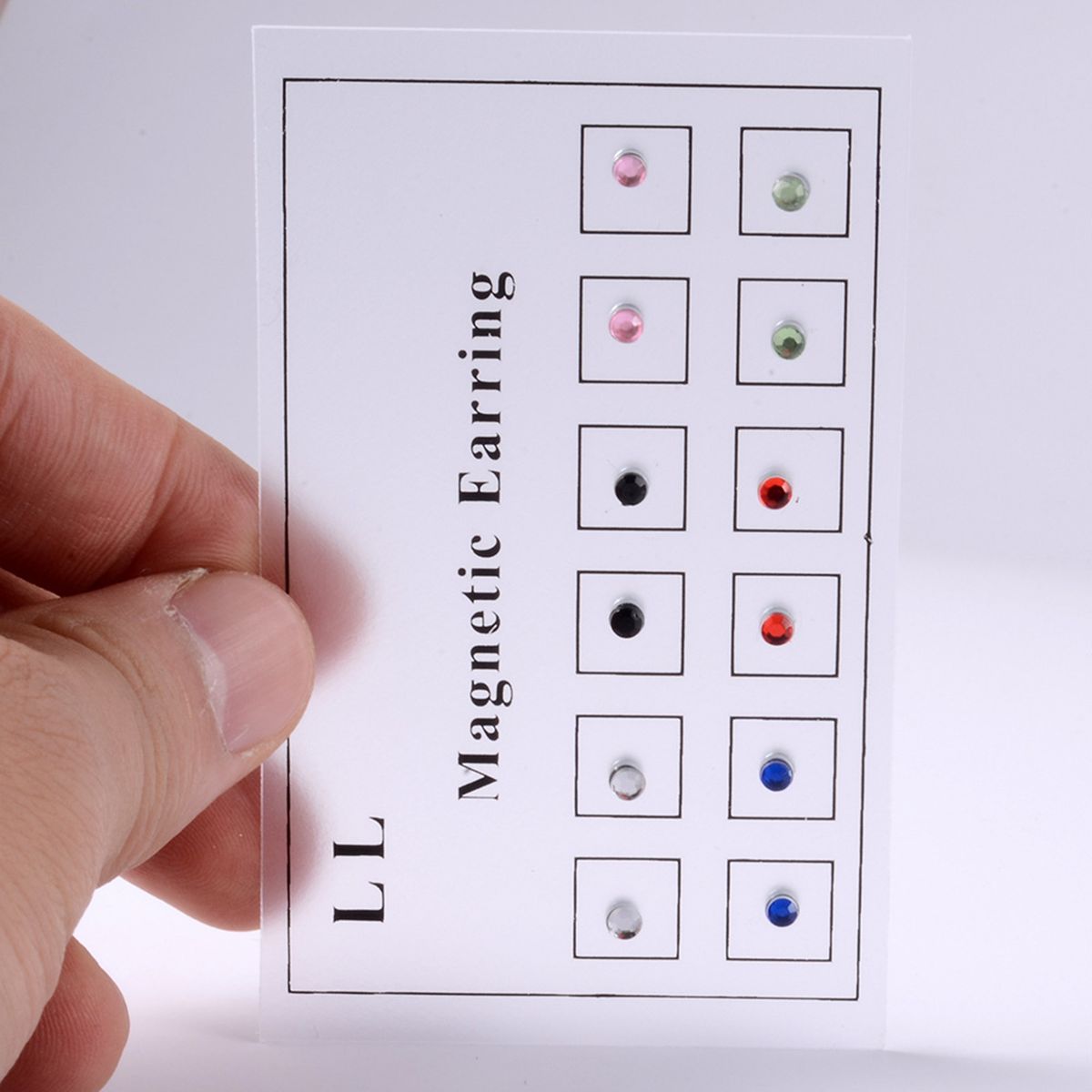 12Pcs/Set Magnetic Stud All Match Smooth Surface-Multicolor