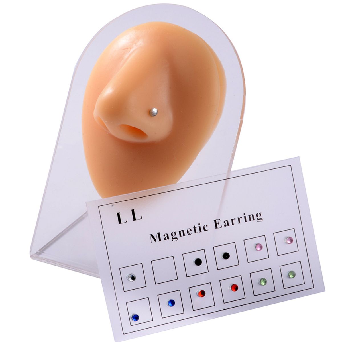 12Pcs/Set Magnetic Stud All Match Smooth Surface-Multicolor