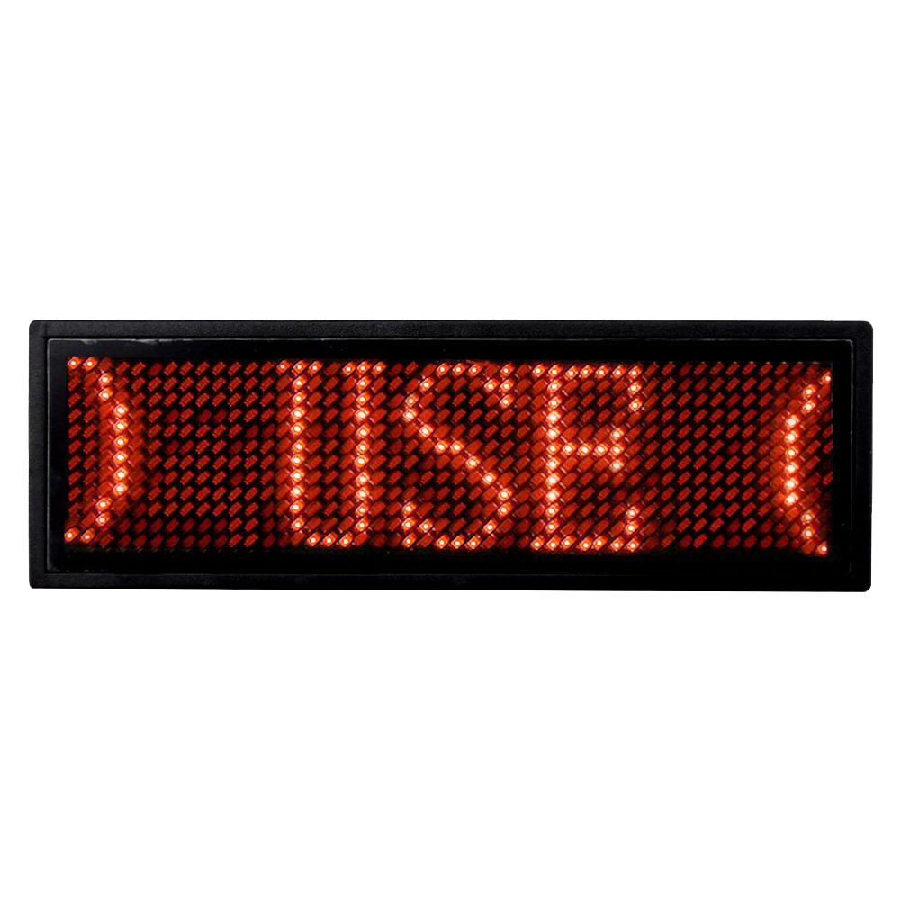 Programmable Led Digital Scrolling Message Name Ta