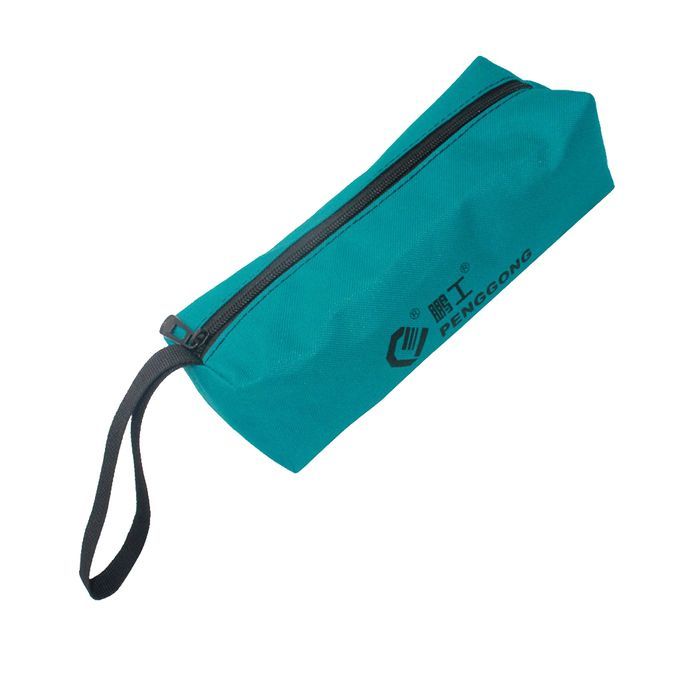 Tool Storage Bag Carrier Case Oxford Handy Zip Pouch Green
