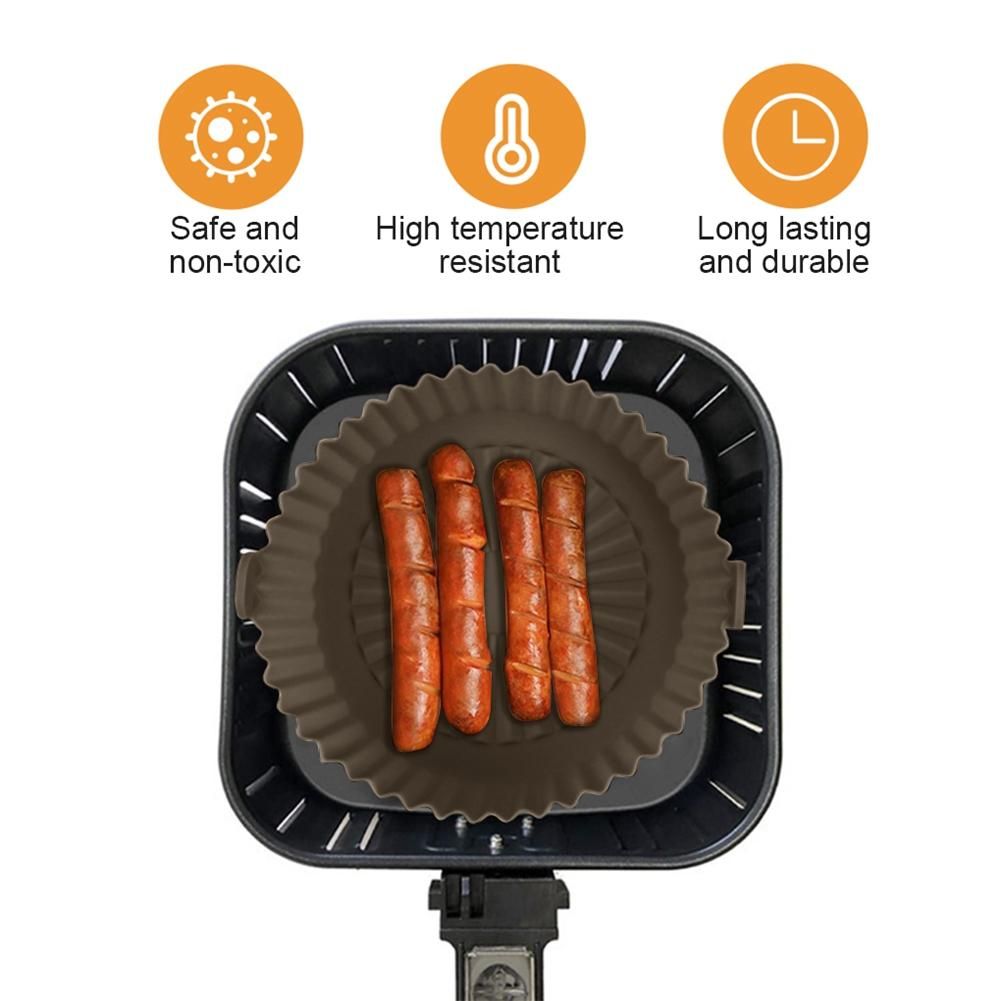 Air Fryer Silicone Pot Mat for Roasting Microwave Air Fryer