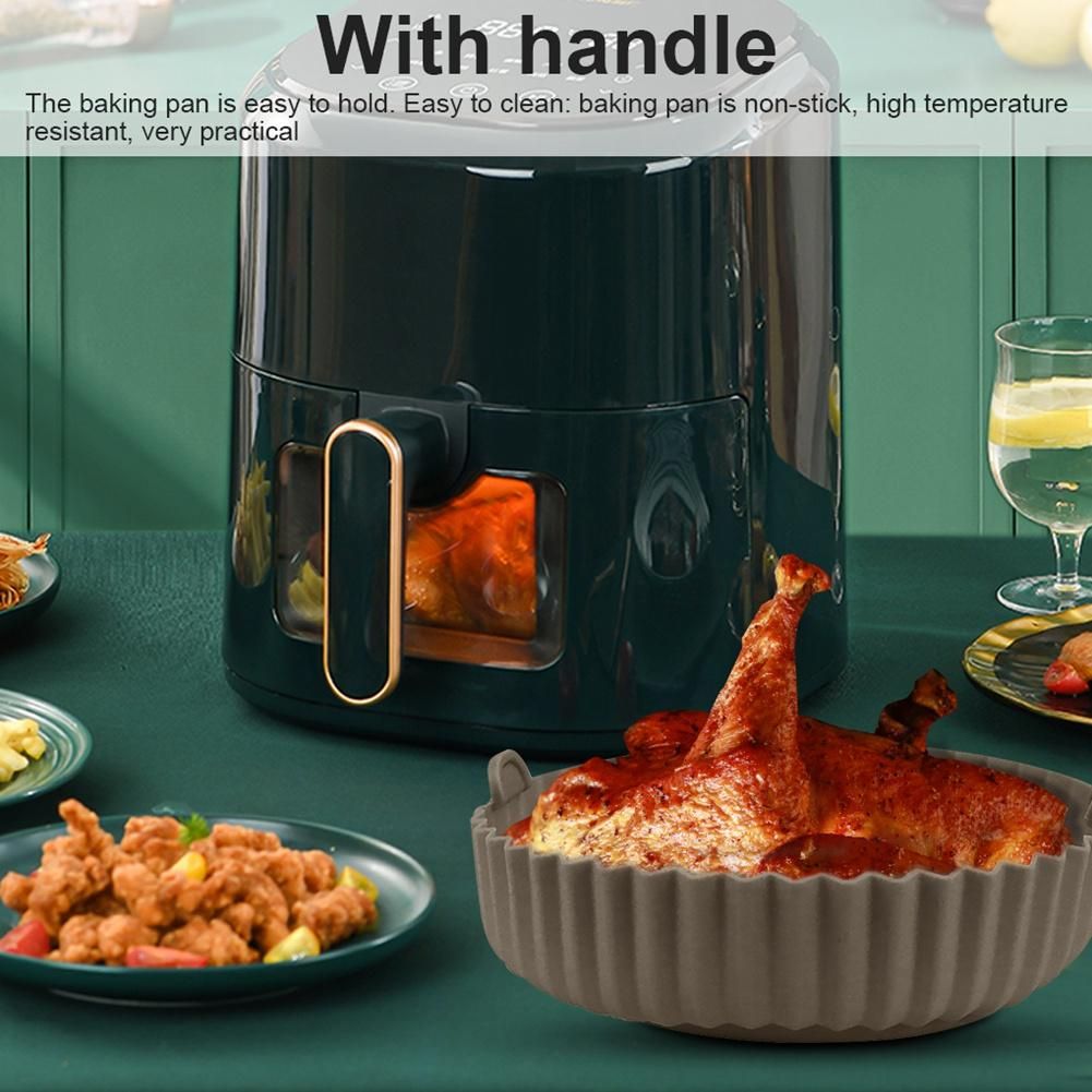 Air Fryer Silicone Pot Mat for Roasting Microwave Air Fryer