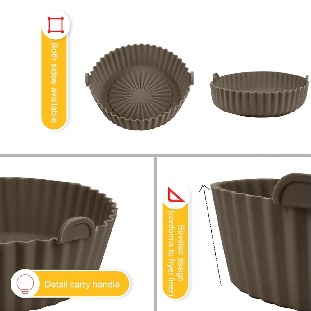 Air Fryer Silicone Pot Mat for Roasting Microwave Air Fryer
