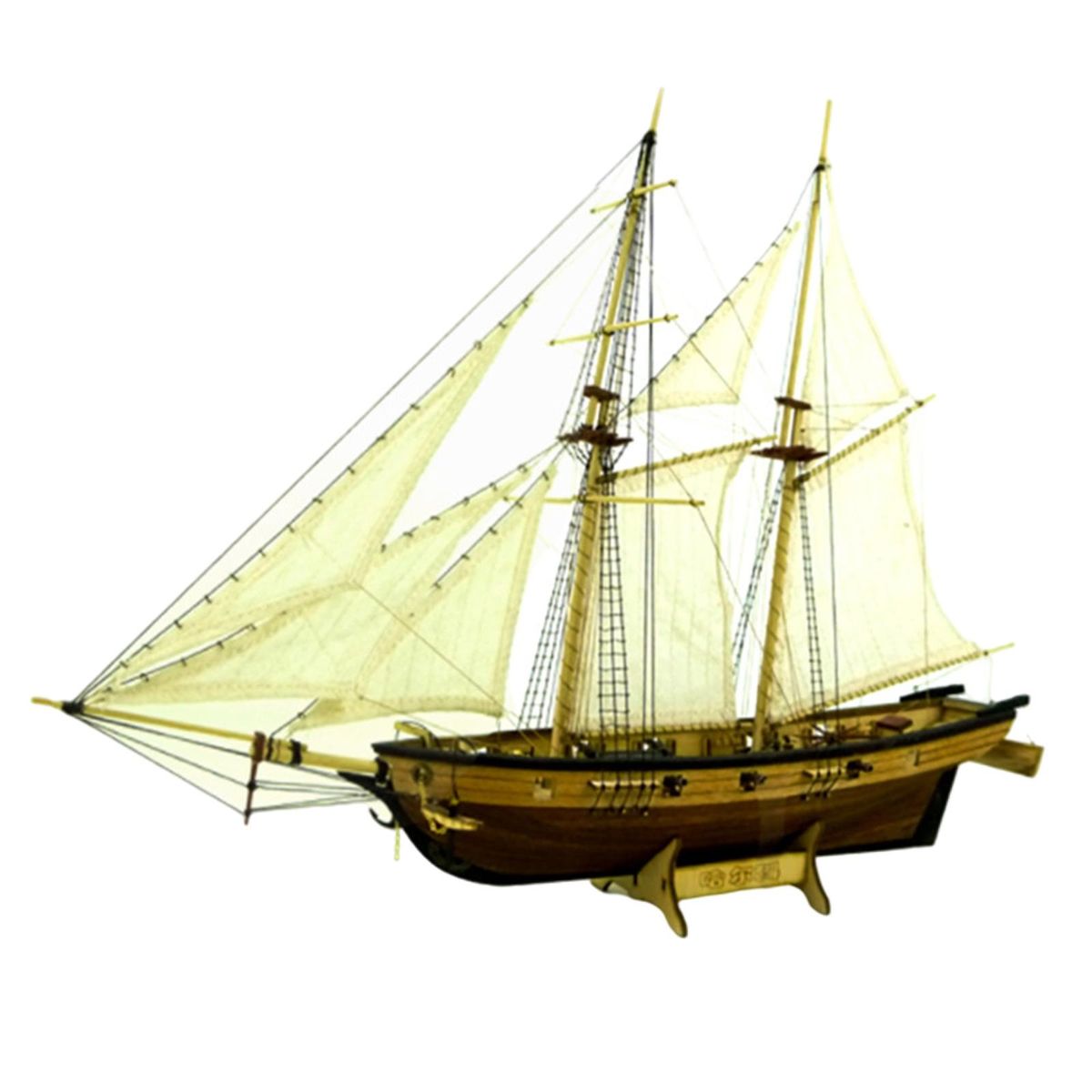 Wooden Ship Model-Crafts DIY Solid Handcrafted Puzzle Gift
