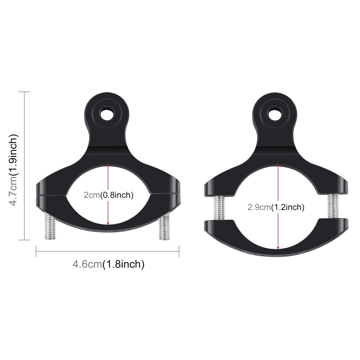 Bike Handlebar Adapter Aluminum Mount
