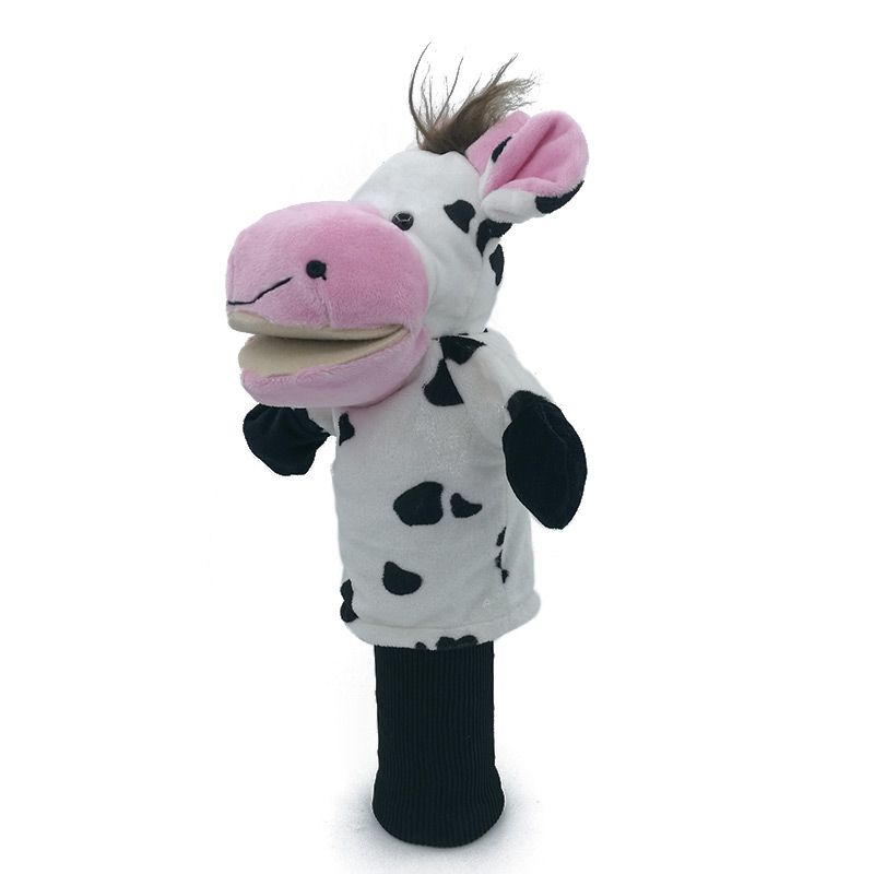 Dairy Cattle Cow Golf Head Cover Fit Fairway Woods Golf
