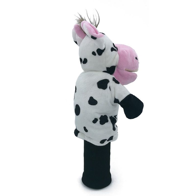 Dairy Cattle Cow Golf Head Cover Fit Fairway Woods Golf