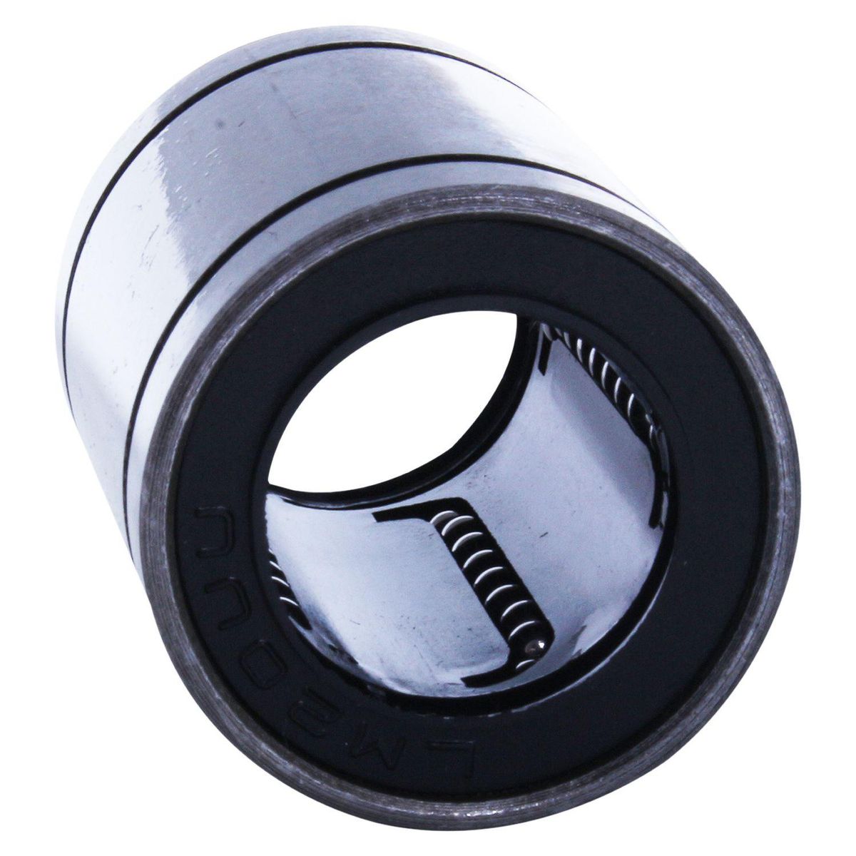 LM20UU 20mm Inside Dia Linear Motion Ball Bushing Silver