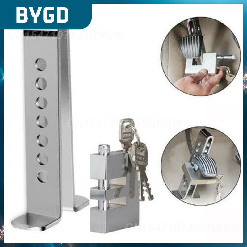 Car Safety Auto Brake Stainless Safety Lock Tool Stainless Universal Accelerator Pedal Lock