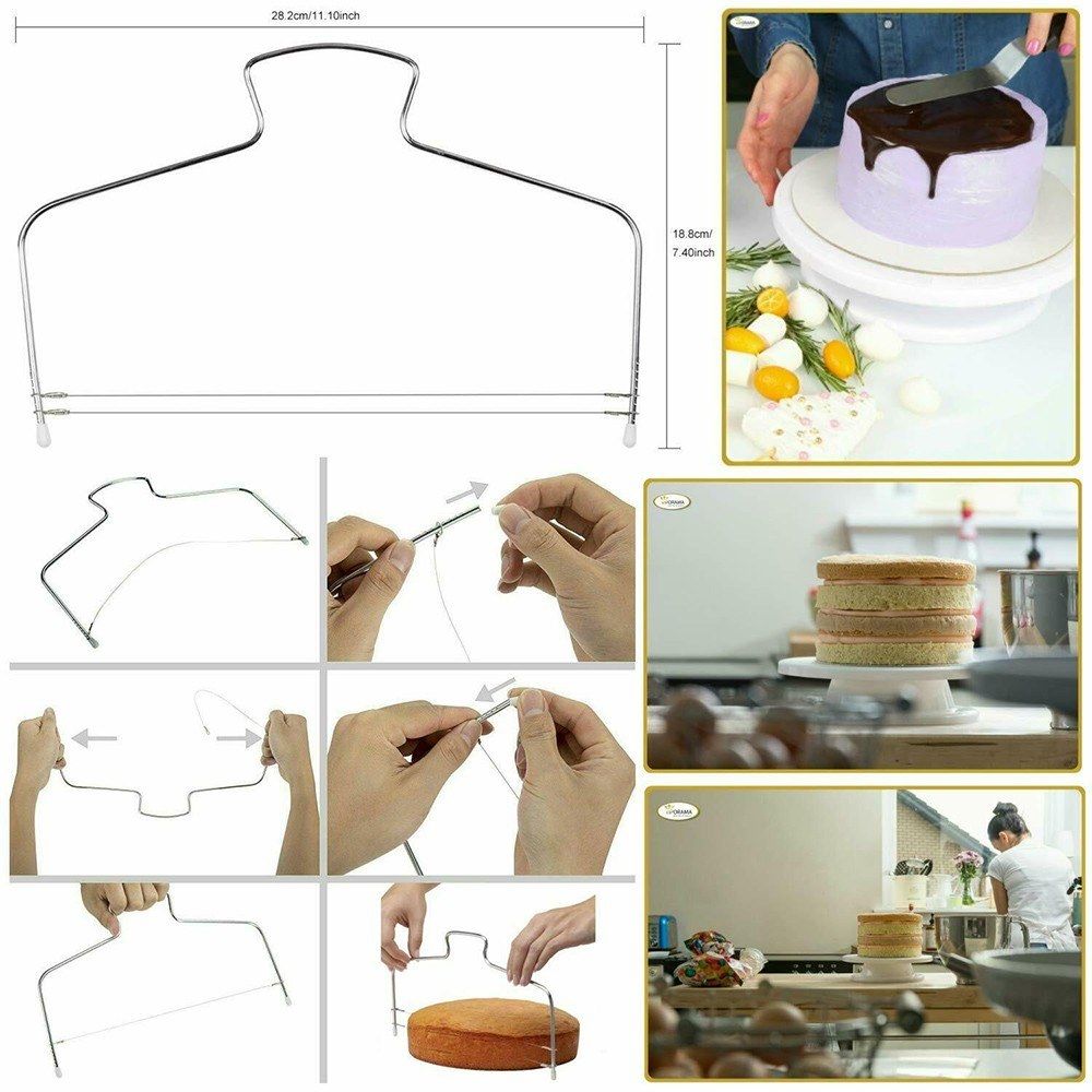 106Pcs Cake Decorating Supplies Kit Baking Fondant Tool Set