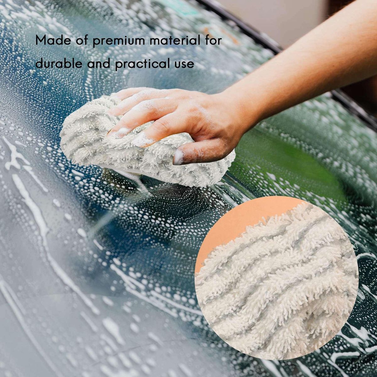 6 Pcs Microfibre Cloth Pads Repment for Clean& ZR005801 Cleaner AccessoryWashable and Reusable