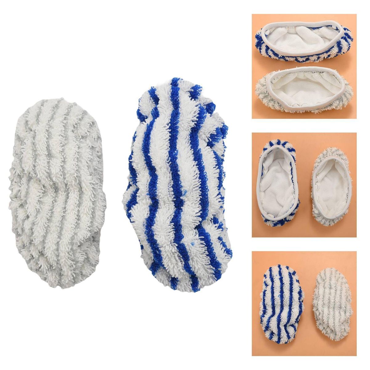 6 Pcs Microfibre Cloth Pads Repment for Clean& ZR005801 Cleaner AccessoryWashable and Reusable