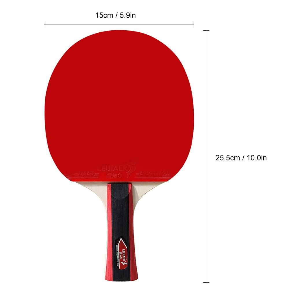 Table Tennis 2 Player Set 2 Table Tennis Bats Rackets and 3 Ping Pong Balls with Cover Bag