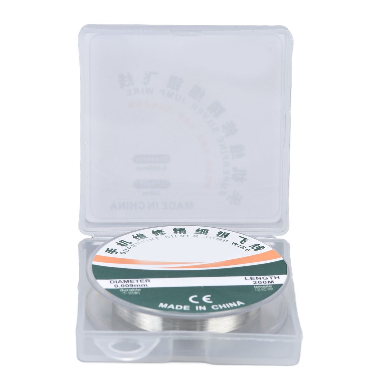 Superfine Sier Jumping Wire Ultra Fine 200m Length 0.009mm