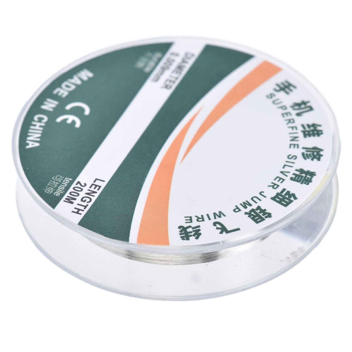 Superfine Sier Jumping Wire Ultra Fine 200m Length 0.009mm