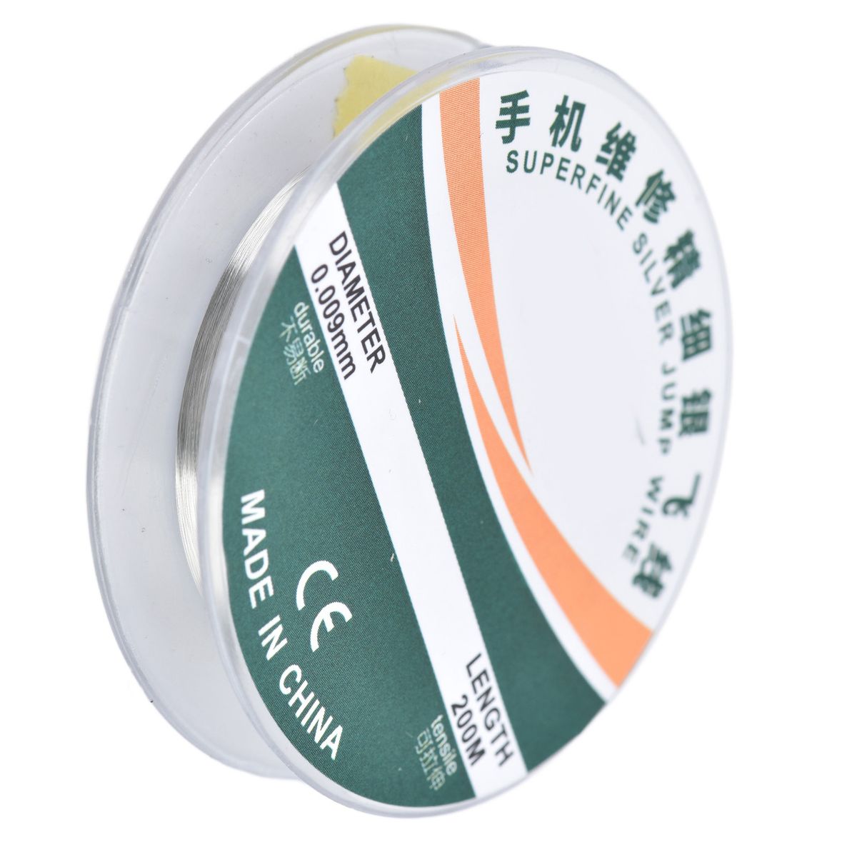 Superfine Sier Jumping Wire Ultra Fine 200m Length 0.009mm