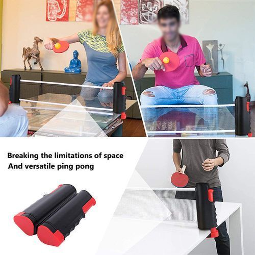 170cm Retractable Table Tennis Net Kit Replacement Set