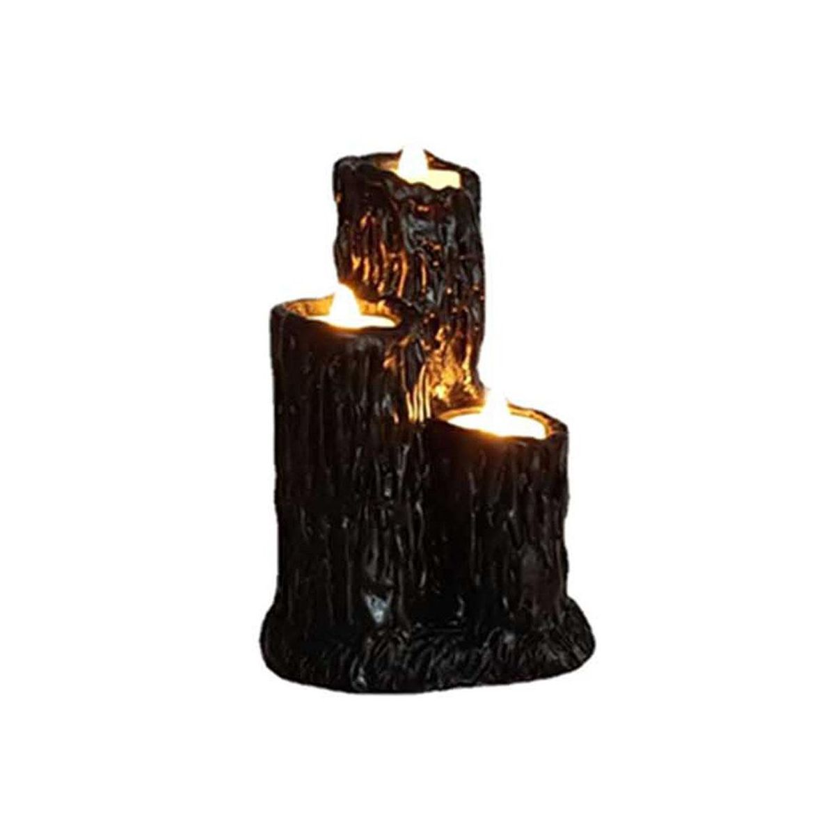 Hand-Poured Unscented Candle, Smokeless Cotton Wick Pillar