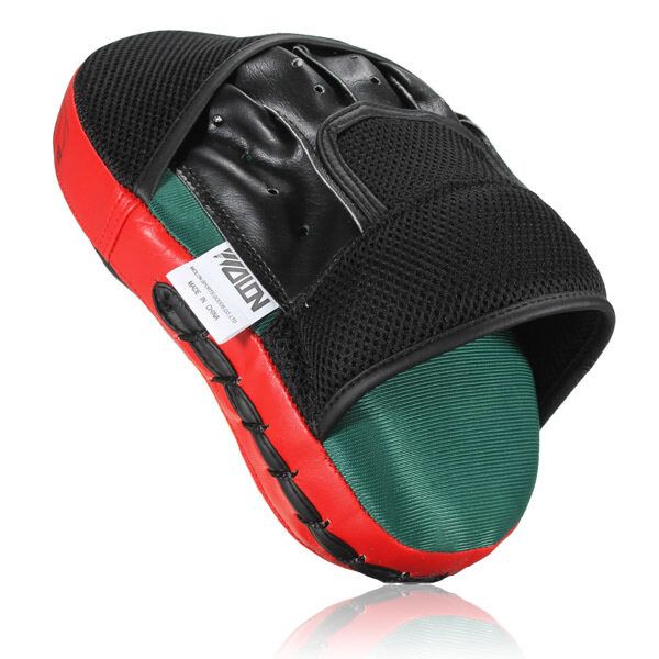 Target MMA Boxing Mitt Focus Punch Pad Training Glove Karate Muay Thai Kick New Red Red