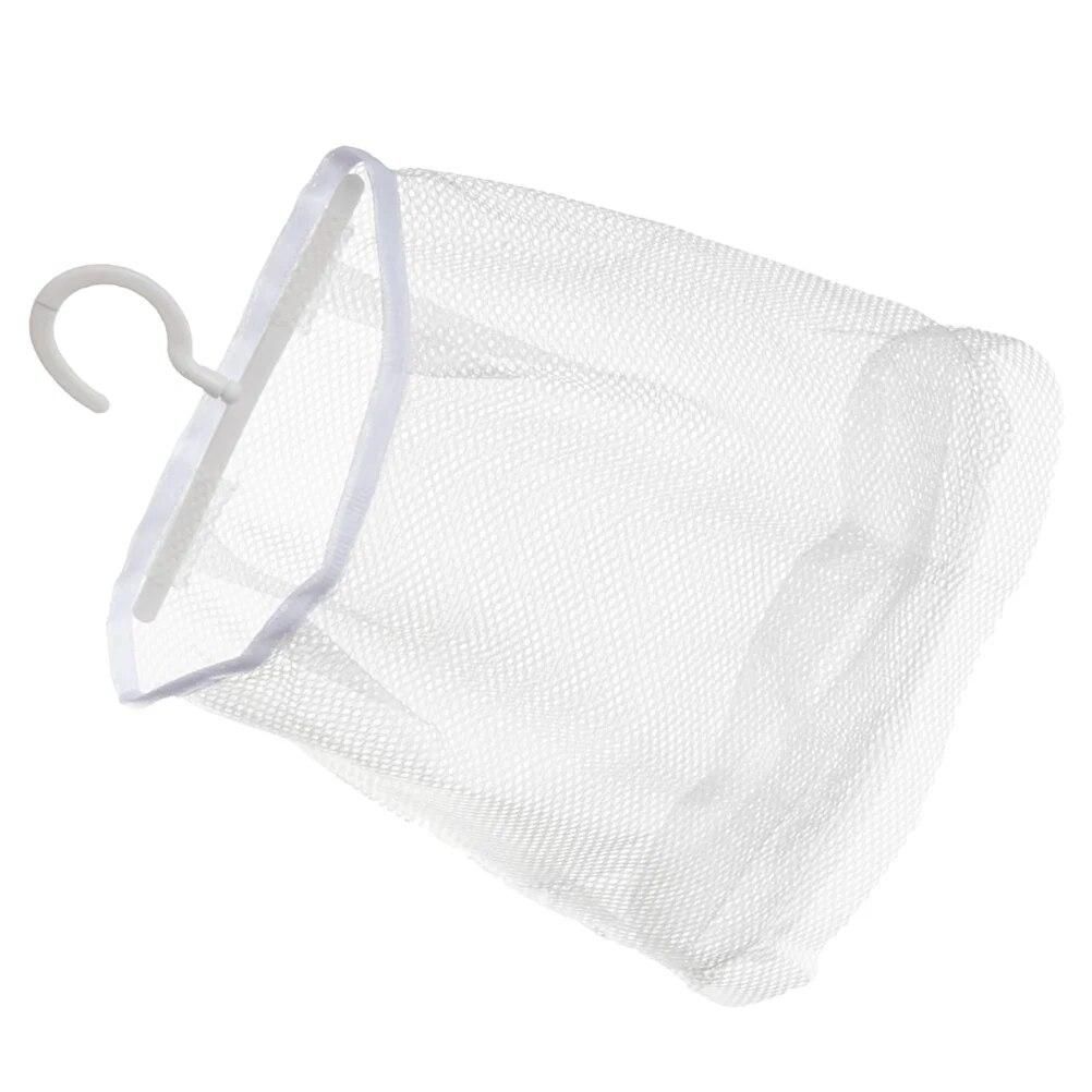 Clothespin Bag Hanging Mesh Toddler Bath Toy Organizer Hanging Mesh Fruit Vegetable Storage Bag Pegs