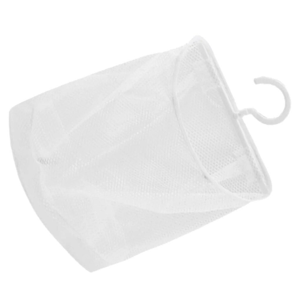 Clothespin Bag Hanging Mesh Toddler Bath Toy Organizer Hanging Mesh Fruit Vegetable Storage Bag Pegs