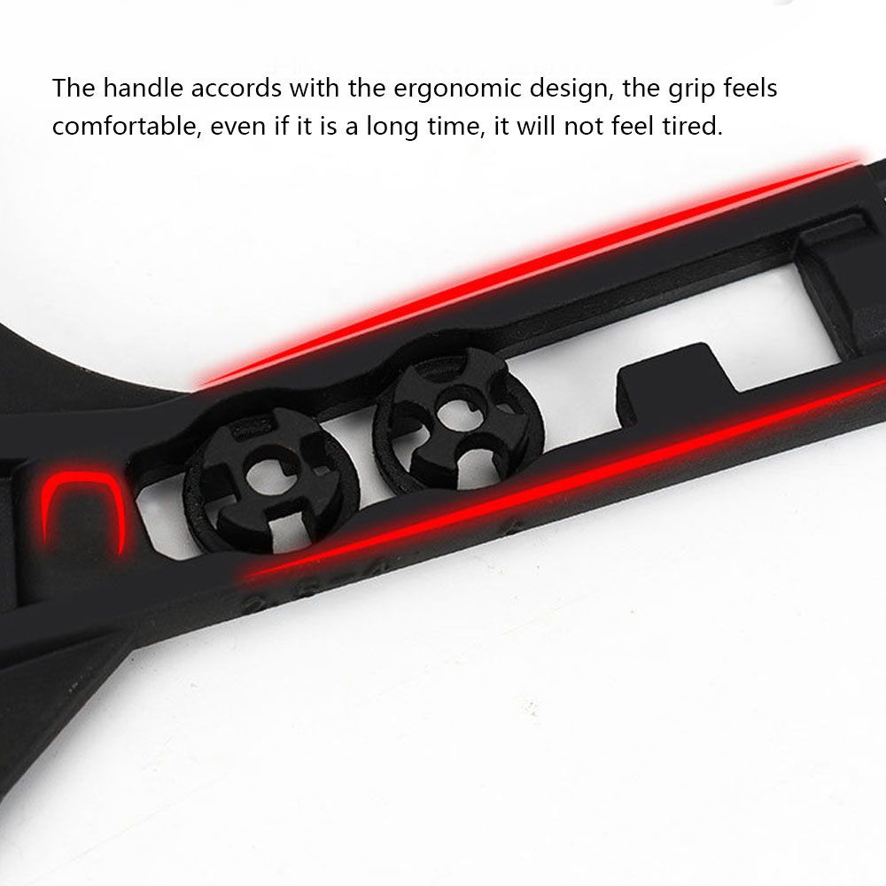 Large-opening Adjustable Wrench Household Maintenance