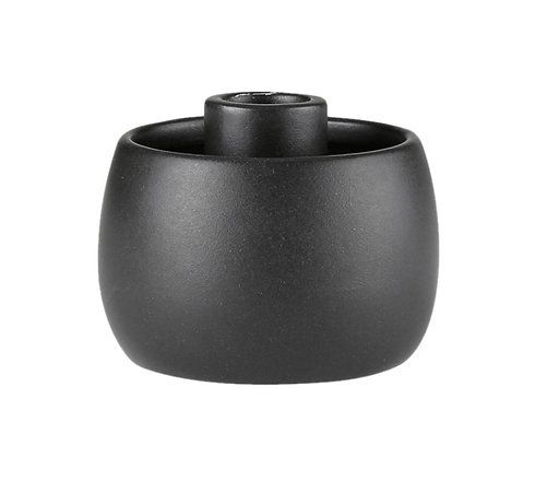 Tiana Candle Stick, Black- A Simple Mess