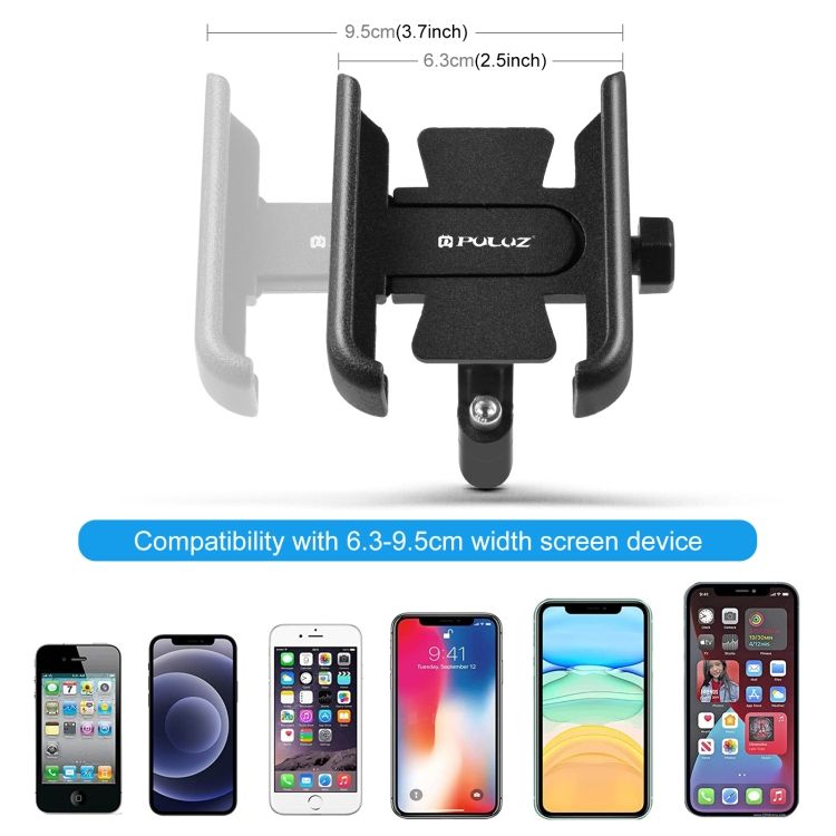 Motorcycle Bicycle Navigation Aluminum Alloy Phone Holder