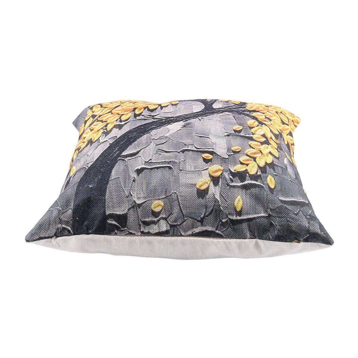Watercolor Tree Throw Pillow Case Sofa Cushion Cover (style