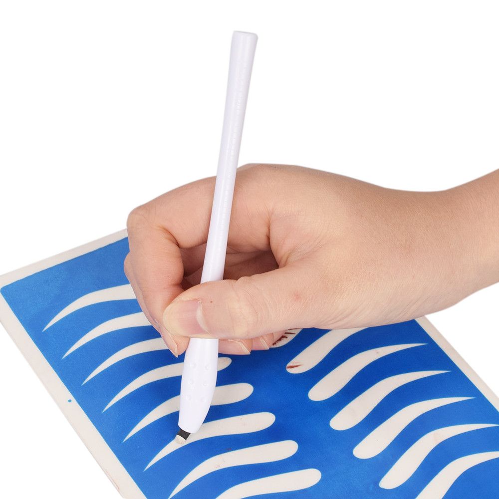 10pcs Eyebrow Tattoo Pens Tattoo Needles Microblading Pen