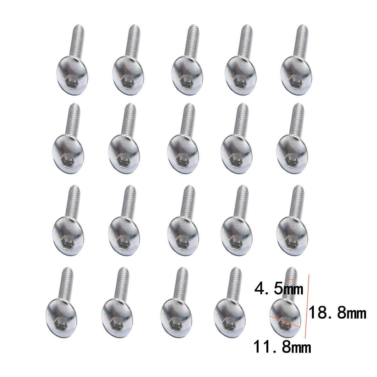 Complete Fairing Bolts Kit For Suzuki GSXR600 GSXR750 2006-2007 K6 Stainless USA