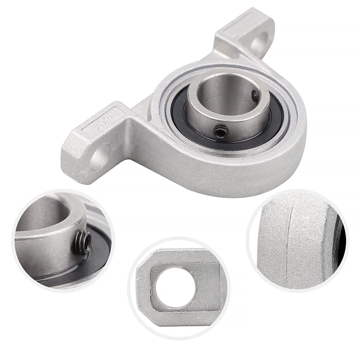 4 Pcs Bearing Housing Flange Bearing 10mm KP000 For 3D