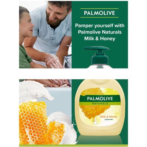 PALM OLIVE NATURALS  MILK AND HONEY HAND WASH
