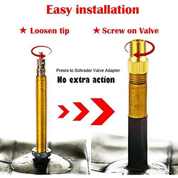 Bicycle Tire Repair Kit Brass Valve Core Tool Set - 26pcs