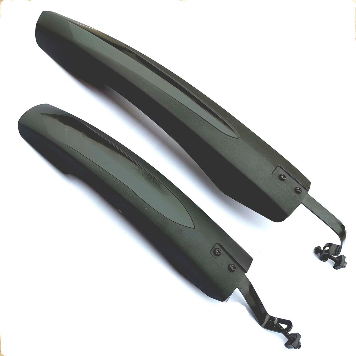 Mountain Road Bike Mudguard Set Portable  Mud Black