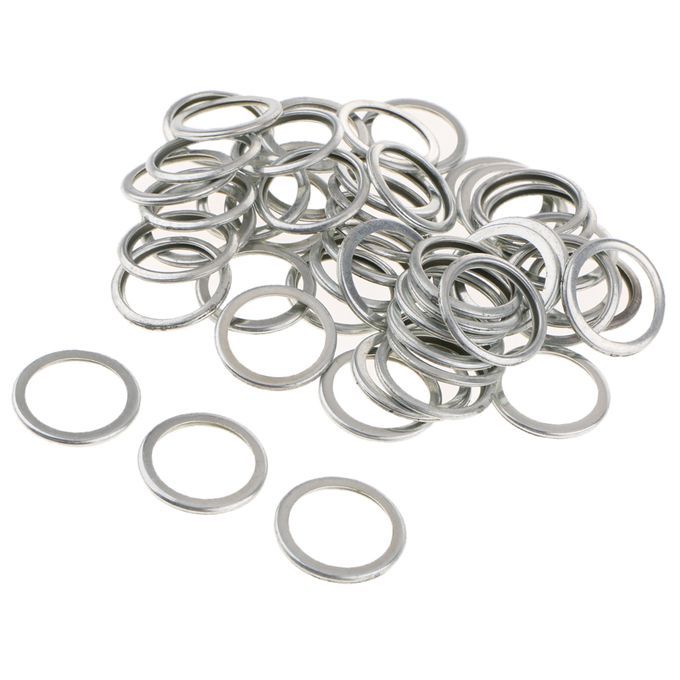 100pcs Oil Drain Plug Crush Washer Gaskets 14mm 9410914000 For Acura