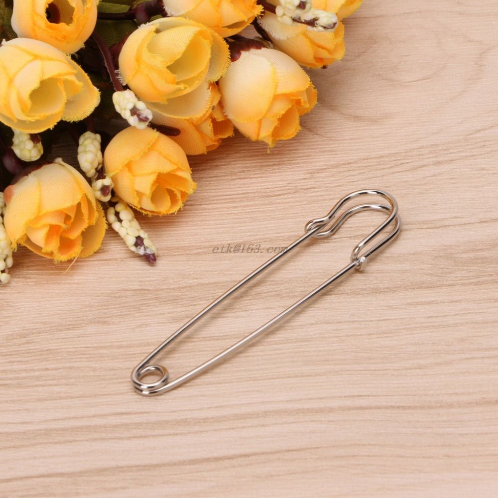 5pcs Heavy Duty Safety Pins Stainless Steel For Ki