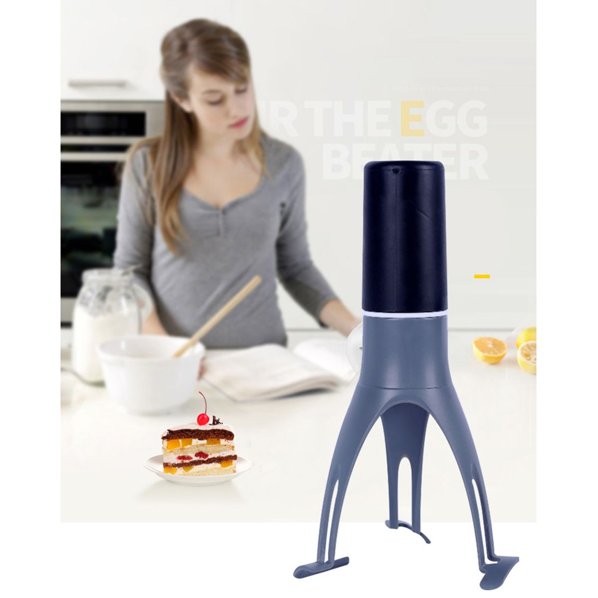 Automatic Pan Stirrer 3 Speeds Food Stirrer Portable Mini