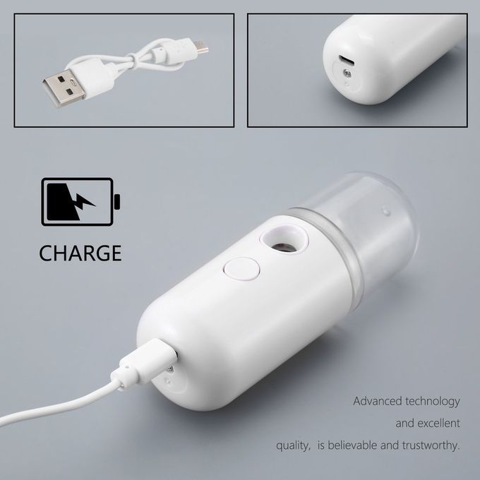 Portable Mini Mist   Fa Ial   Fa E Humidifier Water  Er-White