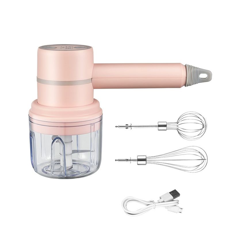 Wireless Speed Power Mini Electric Food Blender Portable Handheld E Beater Whipped Cream Food Cake Baking Charge Dough Mixer