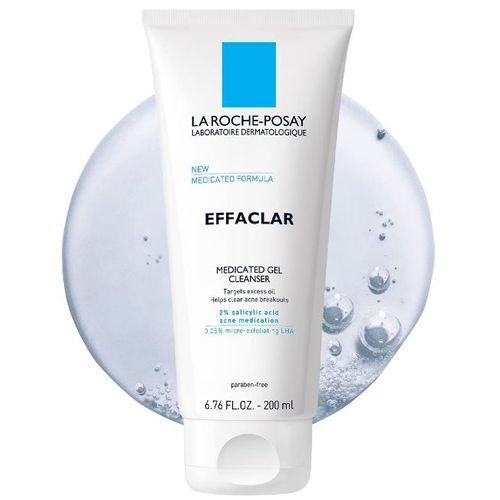 Effaclar Medicated Gel Acne Face Wash Cleanser With Salicylic Acid,200 Ml